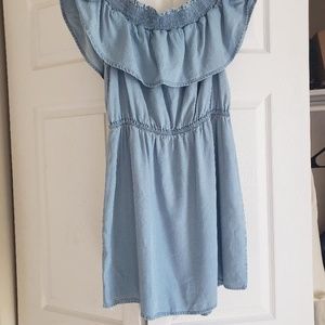 Denim dress